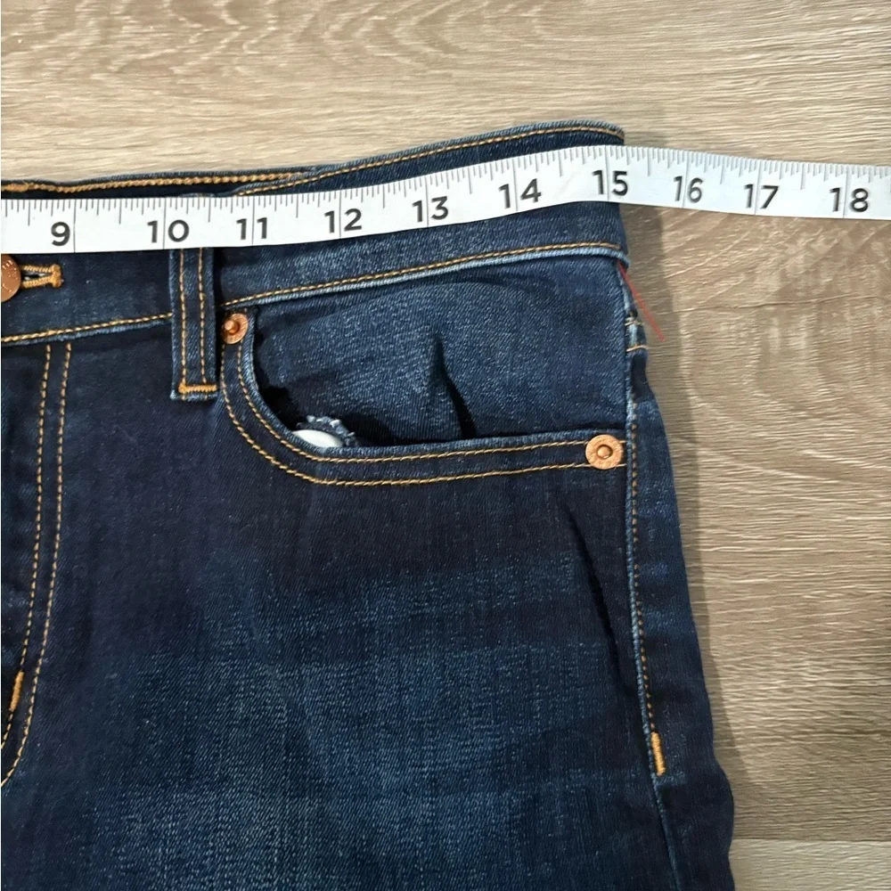 J. Crew Dark Wash Women's Skinny Jeans - Classic Dark Blue